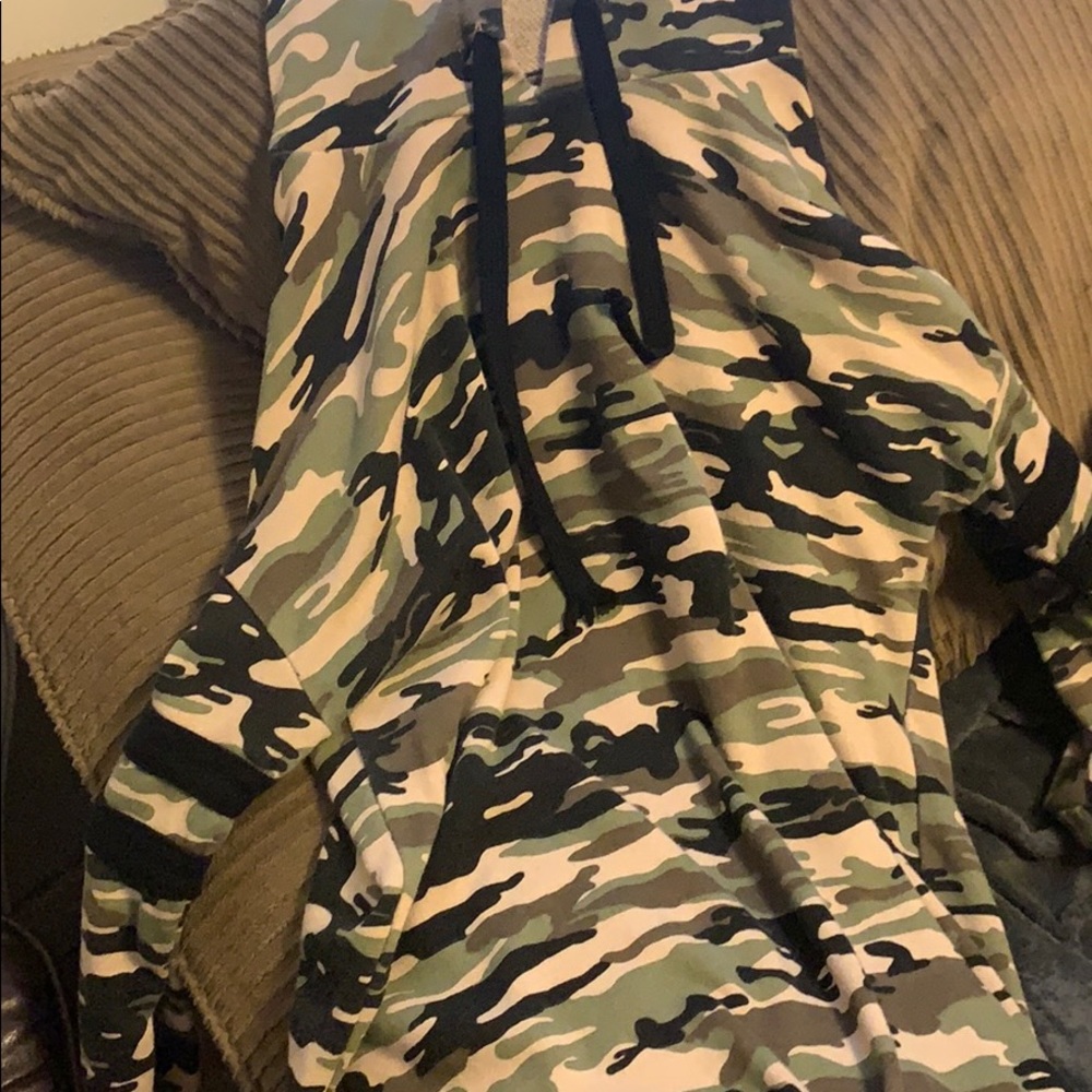 Camouflage hoodie